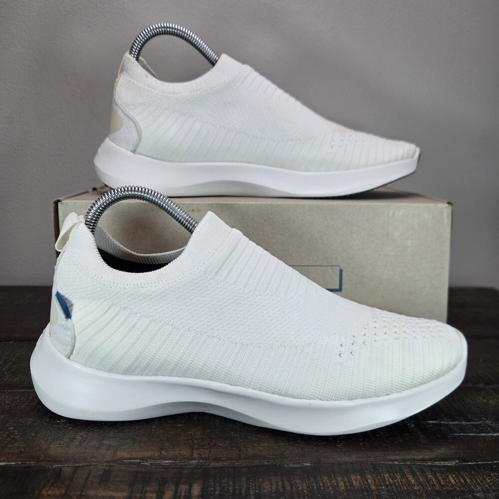 Vessi Everyday Move Slip On Womens Size 8 Waterproof Shoes Sneakers Polar White